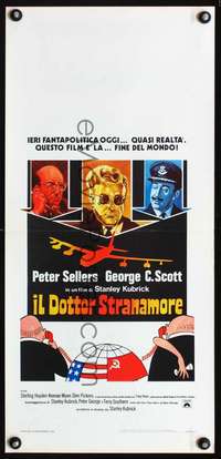 s556 DR. STRANGELOVE Italian locandina movie poster R70s Kubrick