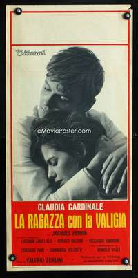s578 GIRL WITH A SUITCASE Italian locandina movie poster '60 Cardinale
