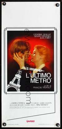 s616 LAST METRO Italian locandina movie poster '80 Deneuve, Truffaut