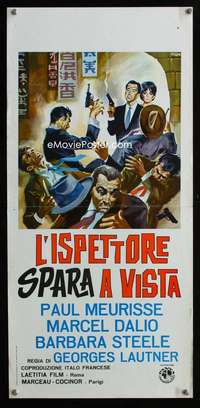s618 LE MONOCLE RIT JAUNE Italian locandina movie poster '64 Symeoni