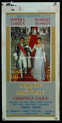 s626 MADAME Italian locandina movie poster '63Sophia Loren
