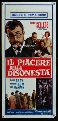 s638 MR. TOPAZE Italian locandina movie poster '62 Peter Sellers