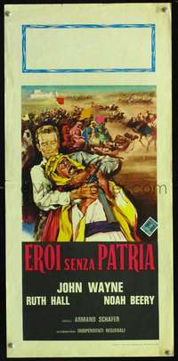 s702 THREE MUSKETEERS Italian locandina movie poster R64 John Wayne