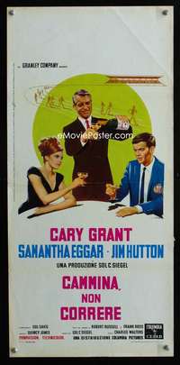 s713 WALK DON'T RUN Italian locandina movie poster '66 Cary Grant