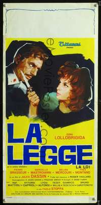 s716 WHERE THE HOT WIND BLOWS Italian locandina movie poster '60