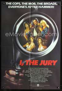 t316 I THE JURY English one-sheet movie poster '82 Armande Assante, best different artwork!