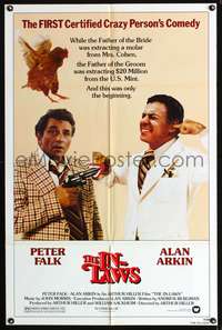 t323 IN-LAWS one-sheet movie poster '79 classic Peter Falk & Alan Arkin screwball comedy!