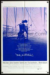 t395 ME NATALIE one-sheet movie poster '69 Patty Duke, James Farentino