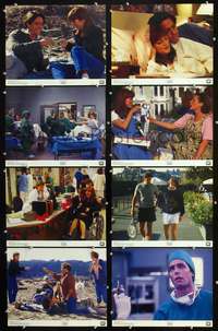 v418 NINE MONTHS 8 color 11x14 movie stills '95 Hugh Grant, Moore