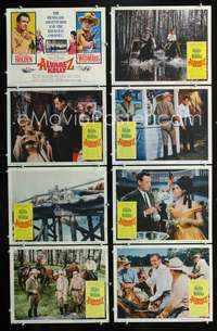 v015 ALVAREZ KELLY 8 movie lobby cards '66 William Holden, Widmark