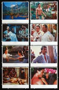 v061 BOUNTY 8 movie lobby cards '84 Mel Gibson, Anthony Hopkins