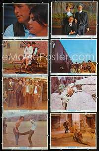 v071 BUTCH CASSIDY & THE SUNDANCE KID 8 movie lobby cards '69 Newman