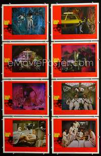 v163 FANTASTIC VOYAGE 8 movie lobby cards '66 Raquel Welch, Fleischer