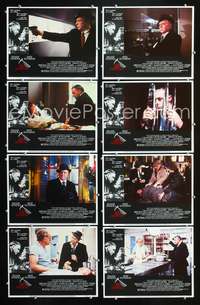 v171 FIRST DEADLY SIN 8 movie lobby cards '80 Frank Sinatra, Dunaway