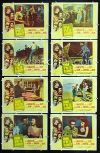 v201 FROM HERE TO ETERNITY 8 movie lobby cards '53 Burt Lancaster