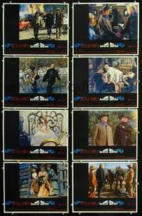 v220 GOOD GUYS & THE BAD GUYS 8 movie lobby cards '69 Robert Mitchum