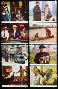 v240 HARRY & TONTO 8 color 11x14 movie stills '74 Art Carney, Burstyn