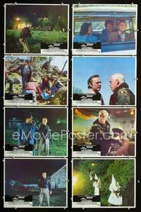 v293 KLANSMAN 8 movie lobby cards '74 Lee Marvin, Richard Burton