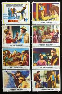 v299 LAST CHALLENGE 8 movie lobby cards '67 Glenn Ford, Angie Dickinson
