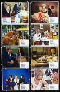 v301 LAST OF THE RED HOT LOVERS 8 movie lobby cards '72 Neil Simon
