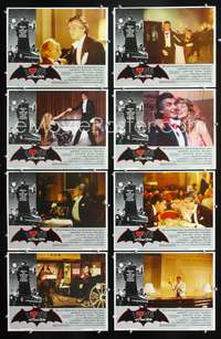 v319 LOVE AT FIRST BITE 8 movie lobby cards '79 George Hamilton