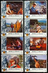 v400 MY SIDE OF THE MOUNTAIN 8 movie lobby cards '68 Ted Eccles, Bikel
