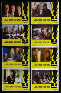v406 NETWORK 8 movie lobby cards '76 Paddy Cheyefsky, William Holden