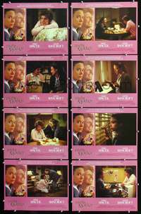 v412 NIGHT MOTHER 8 English movie lobby cards '86 Sissy Spacek, Bancroft