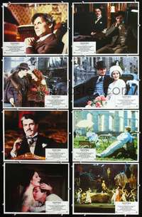 v417 NIJINSKY 8 Spanish/U.S. movie lobby cards '80 Alan Bates, De La Pena