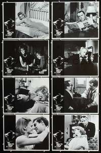 v419 NO WAY TO TREAT A LADY 8 movie lobby cards '68 Rod Steiger, Remick