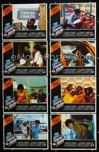 v497 SHEBA, BABY 8 movie lobby cards '75 Pam Grier AIP classic!