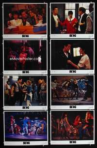 v501 SING 8 movie lobby cards '89 Lorraine Bracco teaches teen punks!