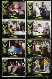 v519 SSSSSSS 8 movie lobby cards '73 Strother Martin, Benedict, Menzies