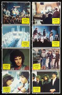 v527 STARDUST 8 movie lobby cards '74 David Essex, rock & roll!