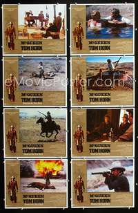 v570 TOM HORN 8 movie lobby cards '80 tough cowboy Steve McQueen!