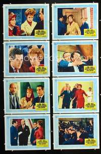 v573 TORN CURTAIN 8 movie lobby cards '66 Paul Newman, Alfred Hitchcock