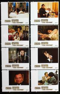 v589 VOYAGE 8 movie lobby cards '74 Sophia Loren, Burton, De Sica