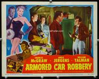 w068 ARMORED CAR ROBBERY movie lobby card #3 '50 Charles McGraw, William Talman