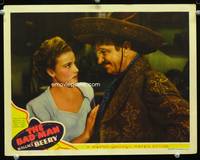 w075 BAD MAN movie lobby card '41 Wallace Beery leers at Laraine Day close up!