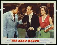 w078 BAND WAGON movie lobby card #5 '53 Fred Astaire, Oscar Levant & Nanette Fabray 3-shot!