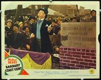w081 BARBARY COAST GENT movie lobby card '44 Wallace Beery in top hat as crooked politician!