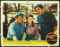 w084 BARNACLE BILL movie lobby card '41 Wallace Beery, Virginia Weidler, Leo Carrillo