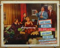 w093 BELL, BOOK & CANDLE movie lobby card #3 '58 James Stewart, Kim Novak, Lemmon, Kovacs, Lancaster