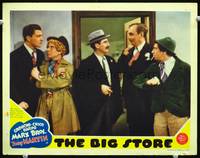 w012 BIG STORE movie lobby card '41 Groucho Marx, Chico Marx, and Harpo Marx!