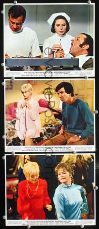 y493 CACTUS FLOWER 3 color 8x10 movie stills '69 Goldie Hawn, Matthau