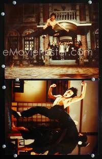 y539 CHINESE CONNECTION 2 color 8x10 movie stills '73 Bruce Lee!