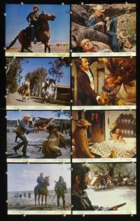 y112 CATLOW 8 color English/U.S. 8x10 movie stills '71 Yul Brynner, Nimoy