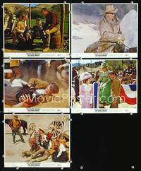 y406 RARE BREED 5 color 8x10 movie stills '66 James Stewart, O'Hara