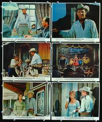 y368 TEXICAN 6 color 8x10 movie stills '66 Audie Murphy, Crawford