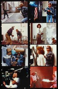 y271 THEY LIVE 8 color 8x10 movie stills '88 Roddy Piper, Carpenter